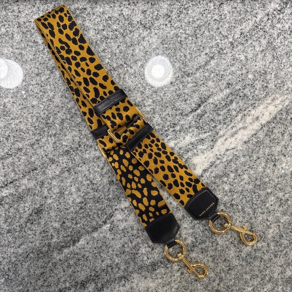 Marc Jacobs Cheetah Adjustable Strap